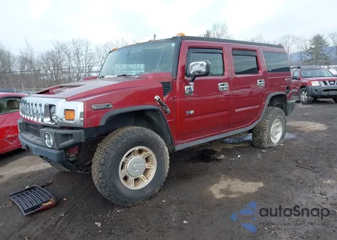2004 Hummer H2 from USA, damaged, VIN 5GRGN23U34H122142